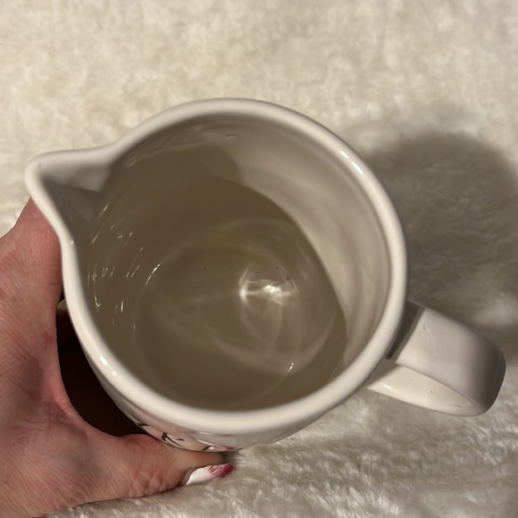 RAE DINN White Syrup Pitcher - Picture 4 of 6